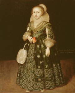 Nuoren tytön muotokuva, jonka perinteisesti sanotaan olevan Elizabeth, Böömin kuningatar (1596-1662)
